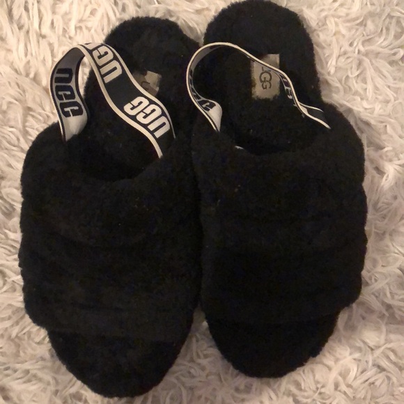 Black ugg sandals - Picture 6 of 6